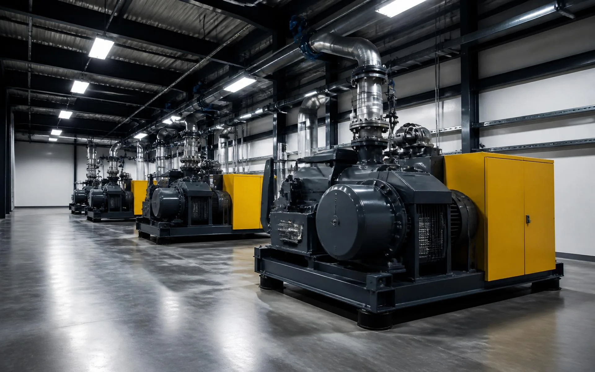 Sala técnica de compressores