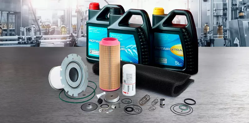 Peças e serviços para Compressores